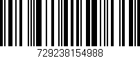 Código de barras (EAN, GTIN, SKU, ISBN): '729238154988'