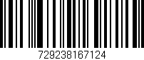 Código de barras (EAN, GTIN, SKU, ISBN): '729238167124'