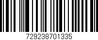 Código de barras (EAN, GTIN, SKU, ISBN): '729238701335'