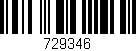 Código de barras (EAN, GTIN, SKU, ISBN): '729346'