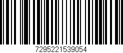 Código de barras (EAN, GTIN, SKU, ISBN): '7295221539054'