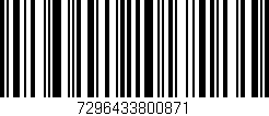 Código de barras (EAN, GTIN, SKU, ISBN): '7296433800871'