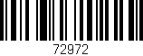 Código de barras (EAN, GTIN, SKU, ISBN): '72972'