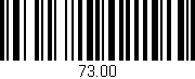 Código de barras (EAN, GTIN, SKU, ISBN): '73.00'