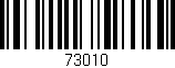 Código de barras (EAN, GTIN, SKU, ISBN): '73010'