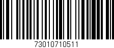 Código de barras (EAN, GTIN, SKU, ISBN): '73010710511'