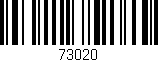 Código de barras (EAN, GTIN, SKU, ISBN): '73020'