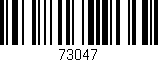 Código de barras (EAN, GTIN, SKU, ISBN): '73047'