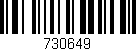 Código de barras (EAN, GTIN, SKU, ISBN): '730649'