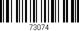 Código de barras (EAN, GTIN, SKU, ISBN): '73074'