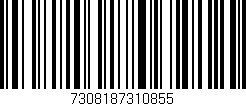 Código de barras (EAN, GTIN, SKU, ISBN): '7308187310855'