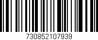 Código de barras (EAN, GTIN, SKU, ISBN): '730852107939'