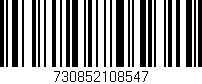 Código de barras (EAN, GTIN, SKU, ISBN): '730852108547'