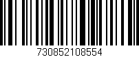 Código de barras (EAN, GTIN, SKU, ISBN): '730852108554'