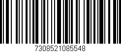 Código de barras (EAN, GTIN, SKU, ISBN): '7308521085548'
