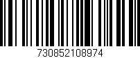 Código de barras (EAN, GTIN, SKU, ISBN): '730852108974'