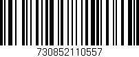 Código de barras (EAN, GTIN, SKU, ISBN): '730852110557'