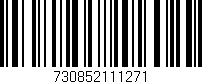 Código de barras (EAN, GTIN, SKU, ISBN): '730852111271'
