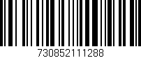 Código de barras (EAN, GTIN, SKU, ISBN): '730852111288'