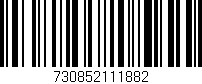 Código de barras (EAN, GTIN, SKU, ISBN): '730852111882'