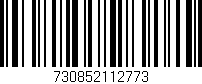 Código de barras (EAN, GTIN, SKU, ISBN): '730852112773'