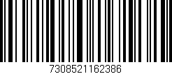 Código de barras (EAN, GTIN, SKU, ISBN): '7308521162386'