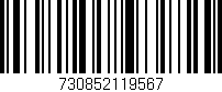 Código de barras (EAN, GTIN, SKU, ISBN): '730852119567'