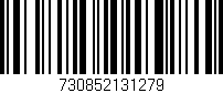 Código de barras (EAN, GTIN, SKU, ISBN): '730852131279'