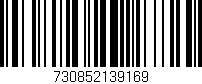 Código de barras (EAN, GTIN, SKU, ISBN): '730852139169'