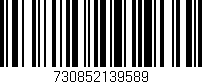 Código de barras (EAN, GTIN, SKU, ISBN): '730852139589'