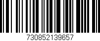 Código de barras (EAN, GTIN, SKU, ISBN): '730852139657'