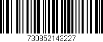 Código de barras (EAN, GTIN, SKU, ISBN): '730852143227'