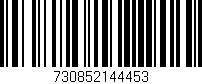 Código de barras (EAN, GTIN, SKU, ISBN): '730852144453'