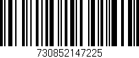 Código de barras (EAN, GTIN, SKU, ISBN): '730852147225'