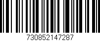 Código de barras (EAN, GTIN, SKU, ISBN): '730852147287'