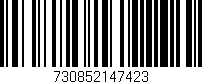 Código de barras (EAN, GTIN, SKU, ISBN): '730852147423'