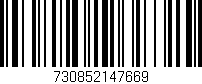 Código de barras (EAN, GTIN, SKU, ISBN): '730852147669'