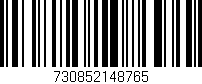 Código de barras (EAN, GTIN, SKU, ISBN): '730852148765'