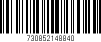 Código de barras (EAN, GTIN, SKU, ISBN): '730852148840'