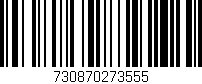 Código de barras (EAN, GTIN, SKU, ISBN): '730870273555'