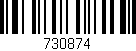 Código de barras (EAN, GTIN, SKU, ISBN): '730874'