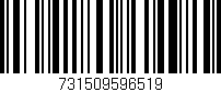 Código de barras (EAN, GTIN, SKU, ISBN): '731509596519'