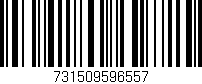 Código de barras (EAN, GTIN, SKU, ISBN): '731509596557'