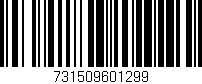 Código de barras (EAN, GTIN, SKU, ISBN): '731509601299'
