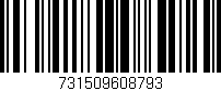 Código de barras (EAN, GTIN, SKU, ISBN): '731509608793'