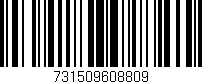Código de barras (EAN, GTIN, SKU, ISBN): '731509608809'