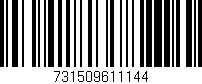 Código de barras (EAN, GTIN, SKU, ISBN): '731509611144'