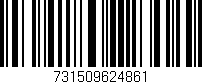 Código de barras (EAN, GTIN, SKU, ISBN): '731509624861'