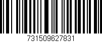 Código de barras (EAN, GTIN, SKU, ISBN): '731509627831'