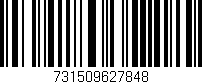 Código de barras (EAN, GTIN, SKU, ISBN): '731509627848'